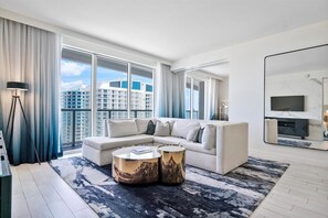 Condo, 2 Bedrooms | Living area | Smart TV