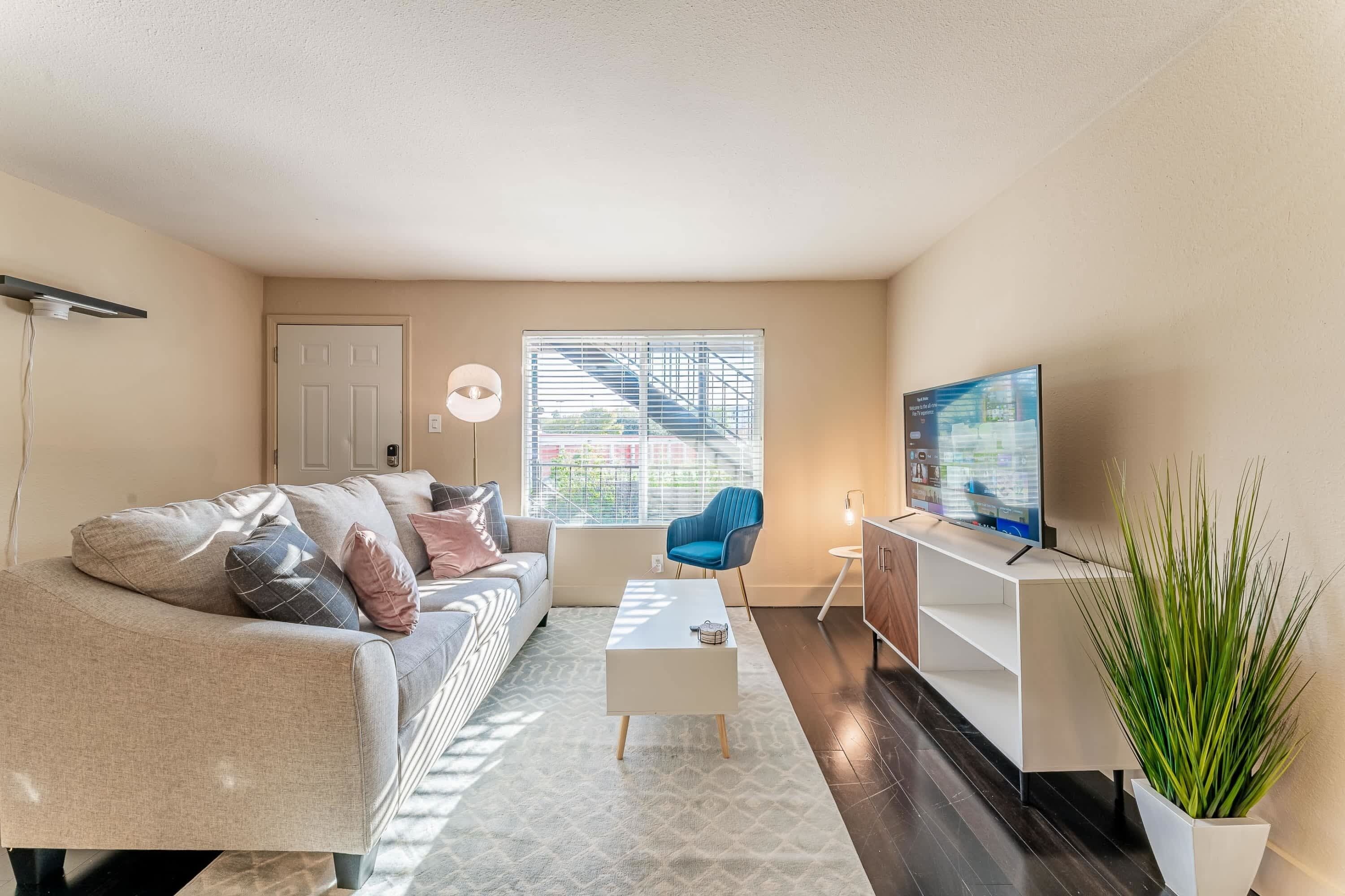 Televisie en een kantoor