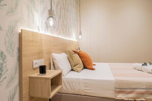 1 habitación, tabla de planchar con plancha, wifi gratis y ropa de cama 