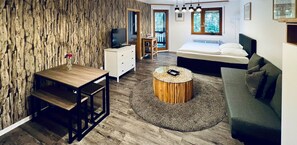 1 Schlafzimmer, Reisekinderbett, kostenloses WLAN, Bettwäsche