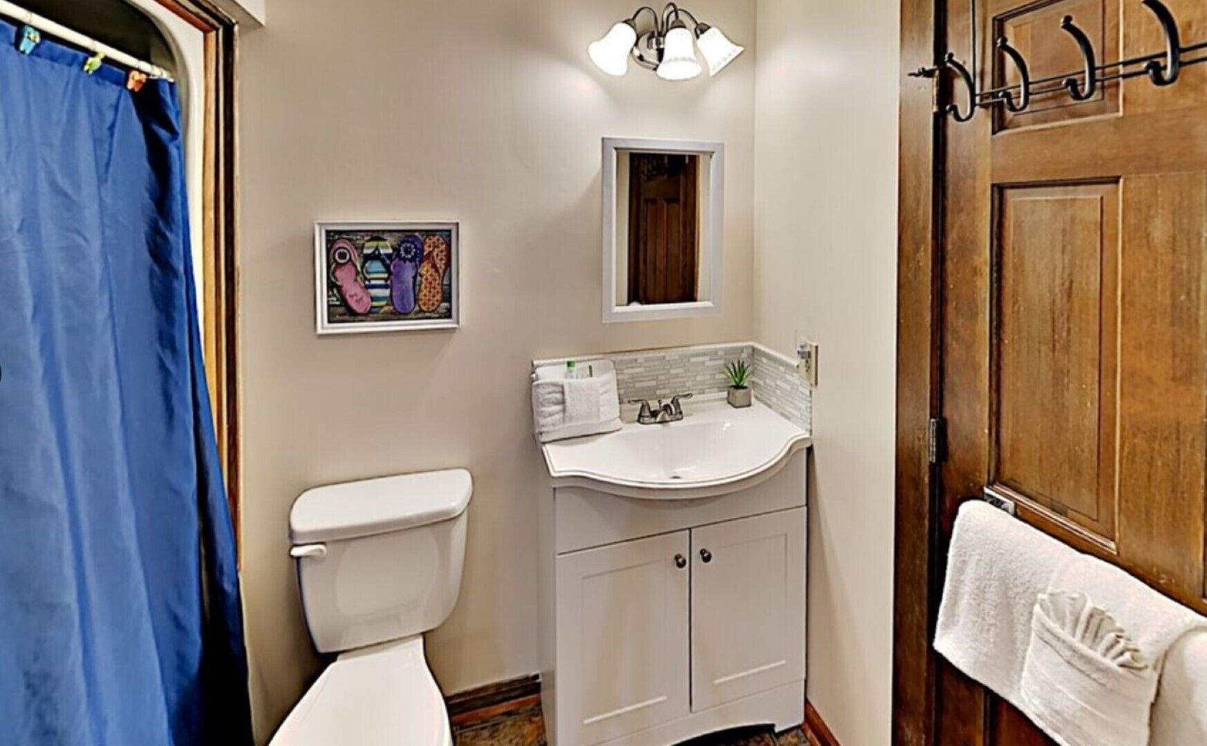 Badekar, håndklæder, Toiletpapir