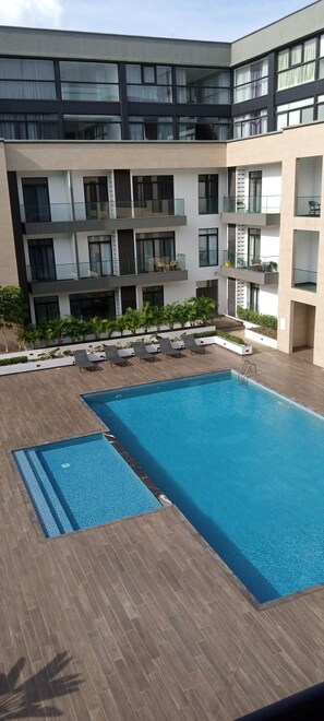 Alberca al aire libre 