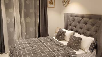 1 chambre, fer et planche Ă repasser, Wi-Fi gratuit, draps fournis