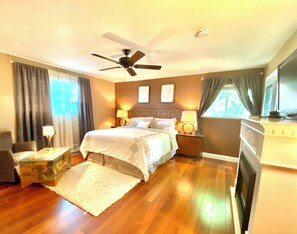 4 bedrooms, iron/ironing board, free WiFi, bed sheets