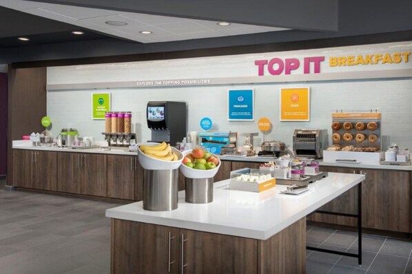 Petit déjeuner buffet compris tous les jours