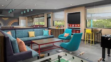 Sala de estar en el lobby