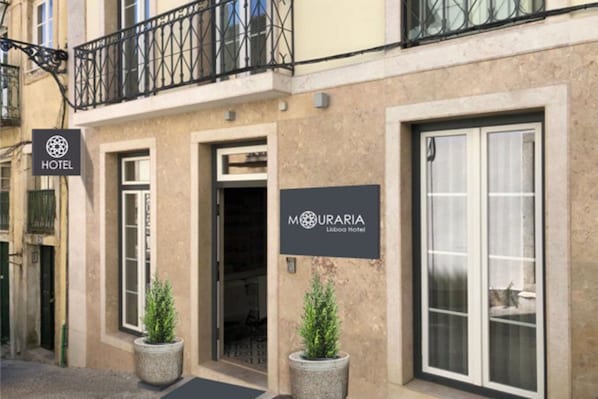 Fassade der Unterkunft