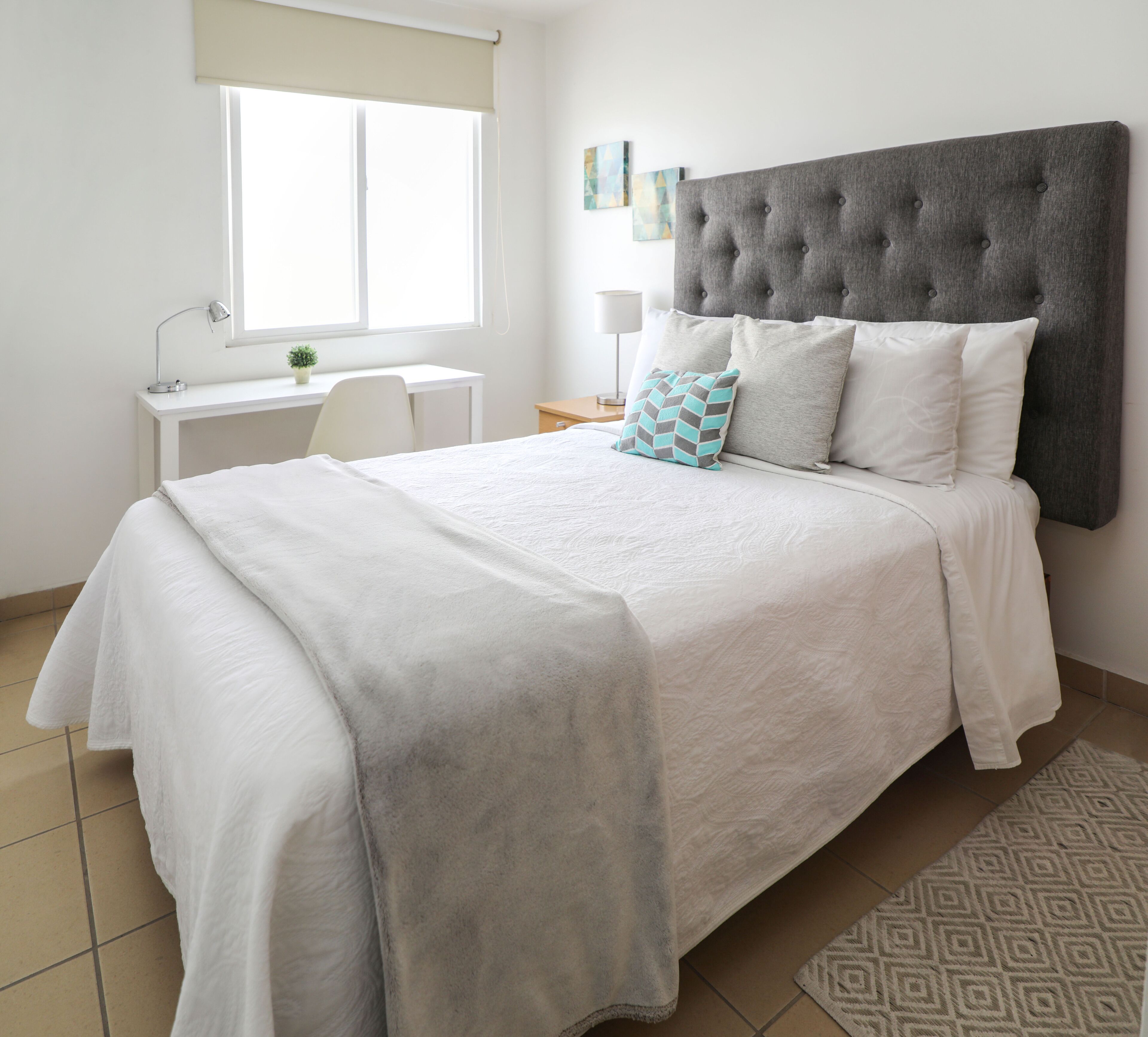 standard double room | premium bedding, down duvets, laptop workspace, iron/ironing board