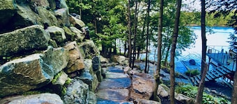 Lake Rosseau Sunset Facing Deep Water Lake Front Property