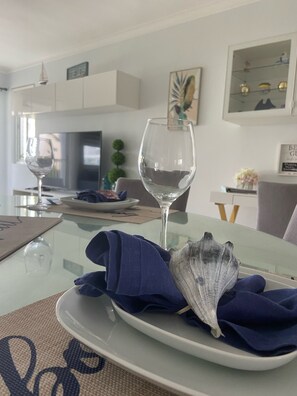 Dining - Playa Turquesa L-202 Premier Beachfront Oceanview/100mbps wifi (Bavaro)