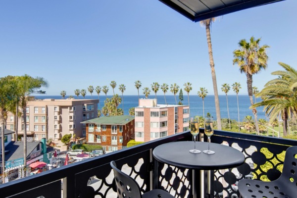 Camera Grand, balcone, vista mare (King) | Vista dalla camera