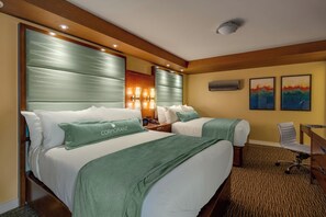 Suite, 1 Bedroom, Accessible (Two Queen) | Minibar, in-room safe, blackout curtains, iron/ironing board - Cormorant Boutique Hotel (La Jolla)