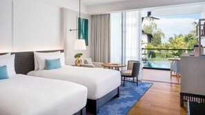 Værelse - 2 enkeltsenge - udsigt over resort (Essential) | Premium-sengetøj, dundyner, senge med madrasser af memory foam