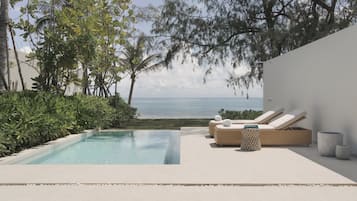 Villa, 1 King Bed, Oceanfront (Pool) | View from room