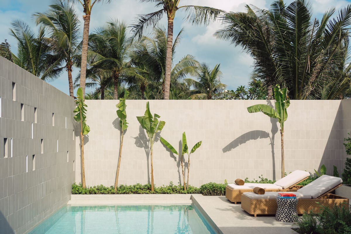 Villa, 1 cama de matrimonio grande (Garden Pool) | Vistas al jardín