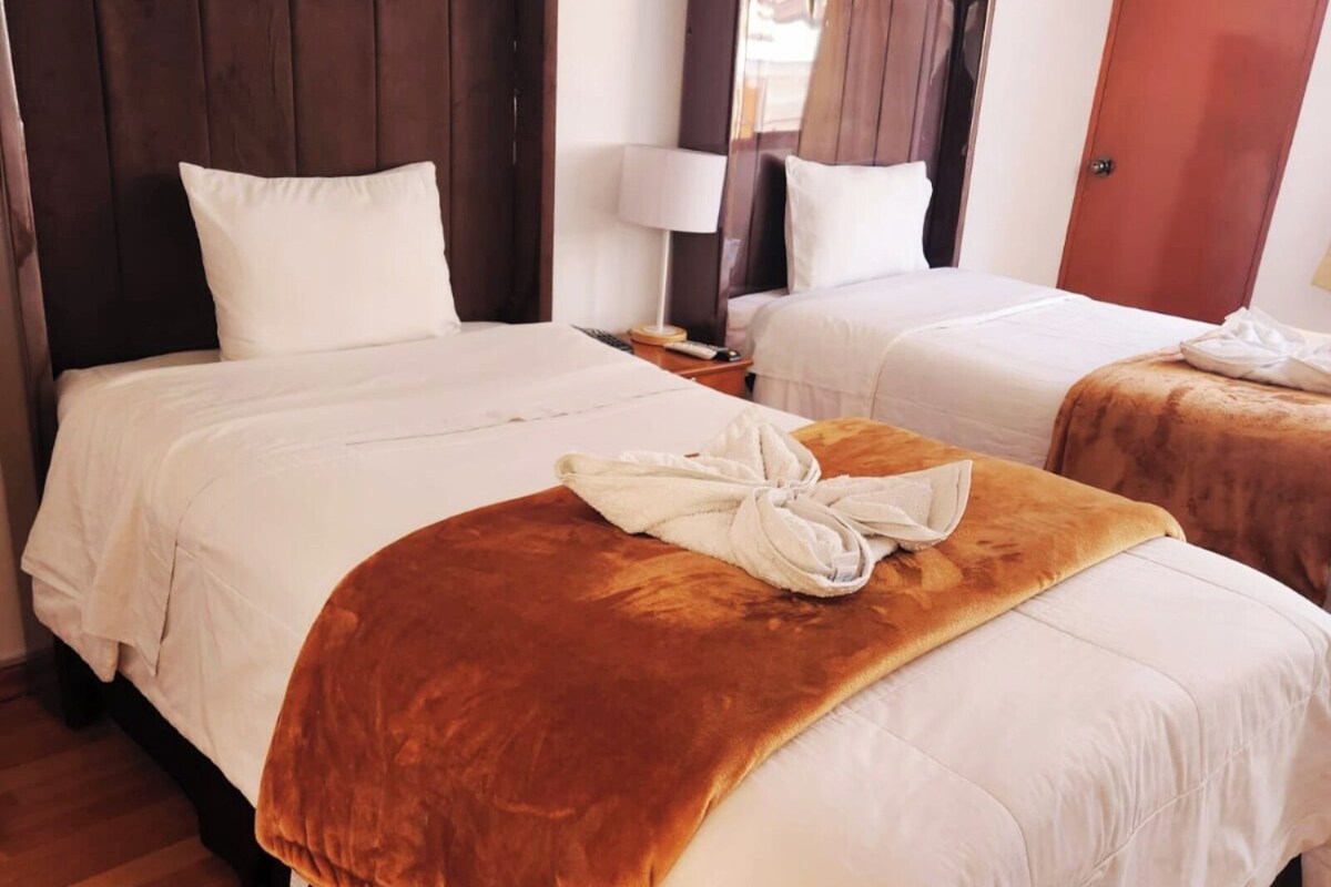 Free WiFi, bed sheets