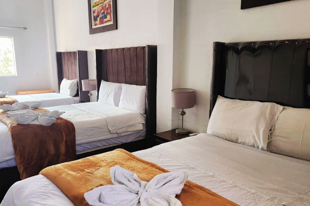 Free WiFi, bed sheets