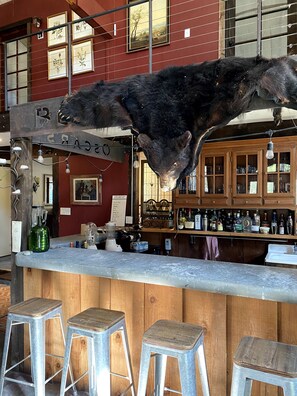 Bar (on property) - Mountain & River Ranch Getaway 1500 private acres (Covelo)