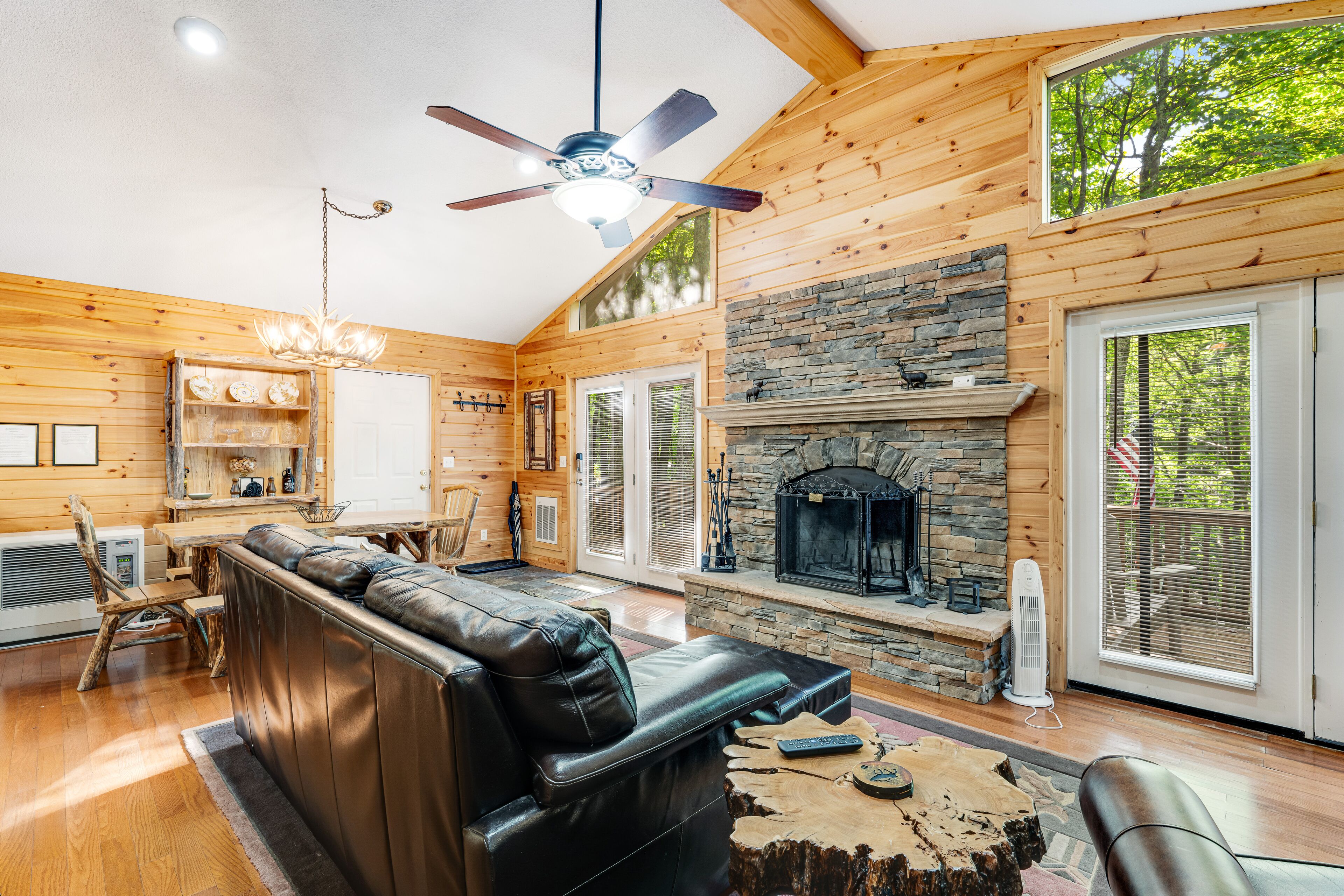 Chalet w/ Rustic Decor, Fireplace, & Multiple Decks - Near Skiing