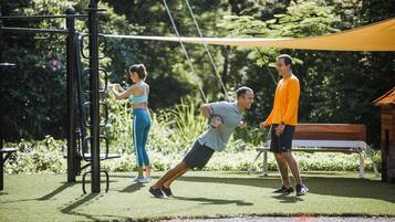 Overnatningsstedets område