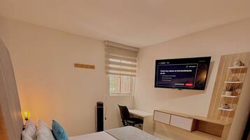 2 bedrooms, desk, iron/ironing board, free WiFi