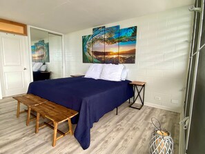 2 slaapkamers, een strijkplank/strijkijzer, gratis wifi, beddengoed