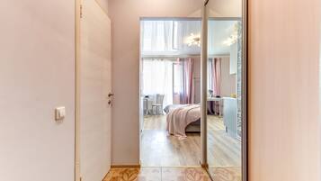 Appartement | 1 chambre, chambres insonorisées, fer et planche à repasser