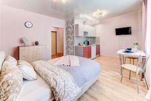 1 bedroom, soundproofing, iron/ironing board, free WiFi