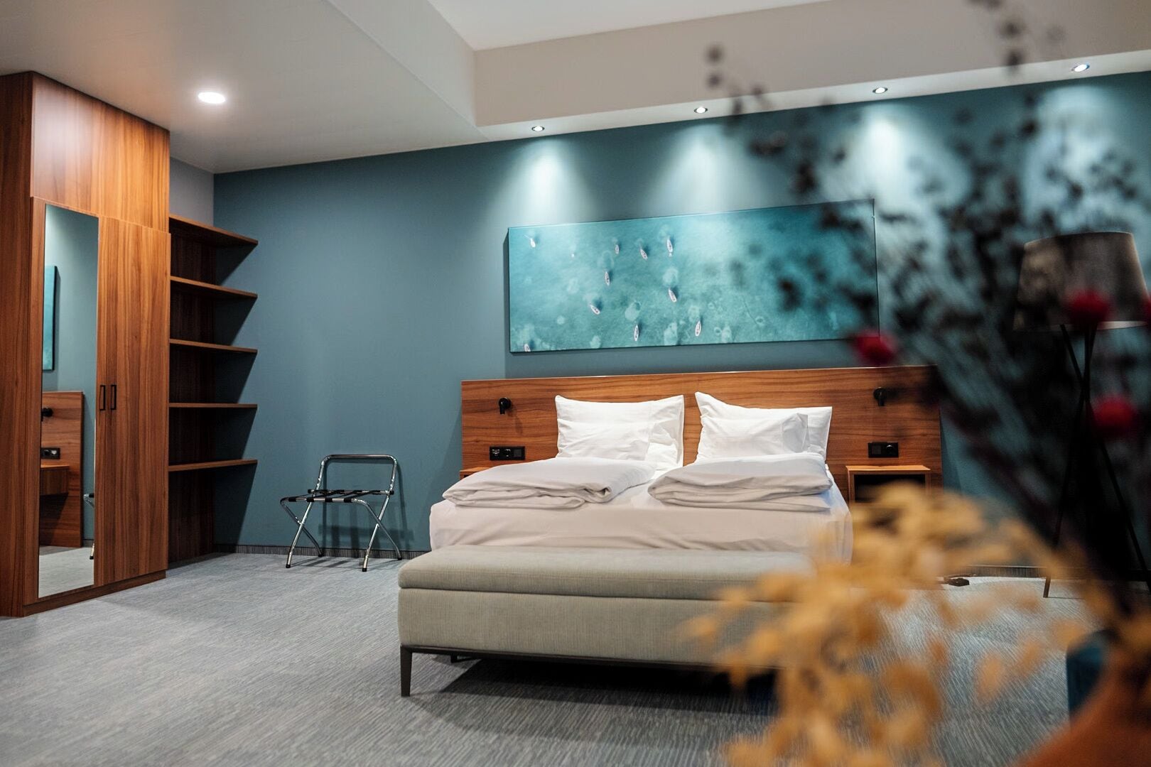 Junior Suite | Zimmersafe, Schreibtisch, Verdunkelungsvorhänge, schallisolierte Zimmer