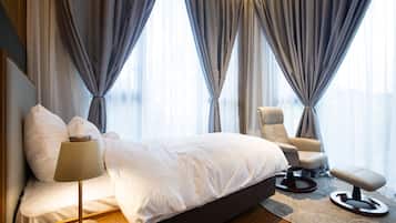 In-room safe, individually decorated, individually furnished, bed sheets