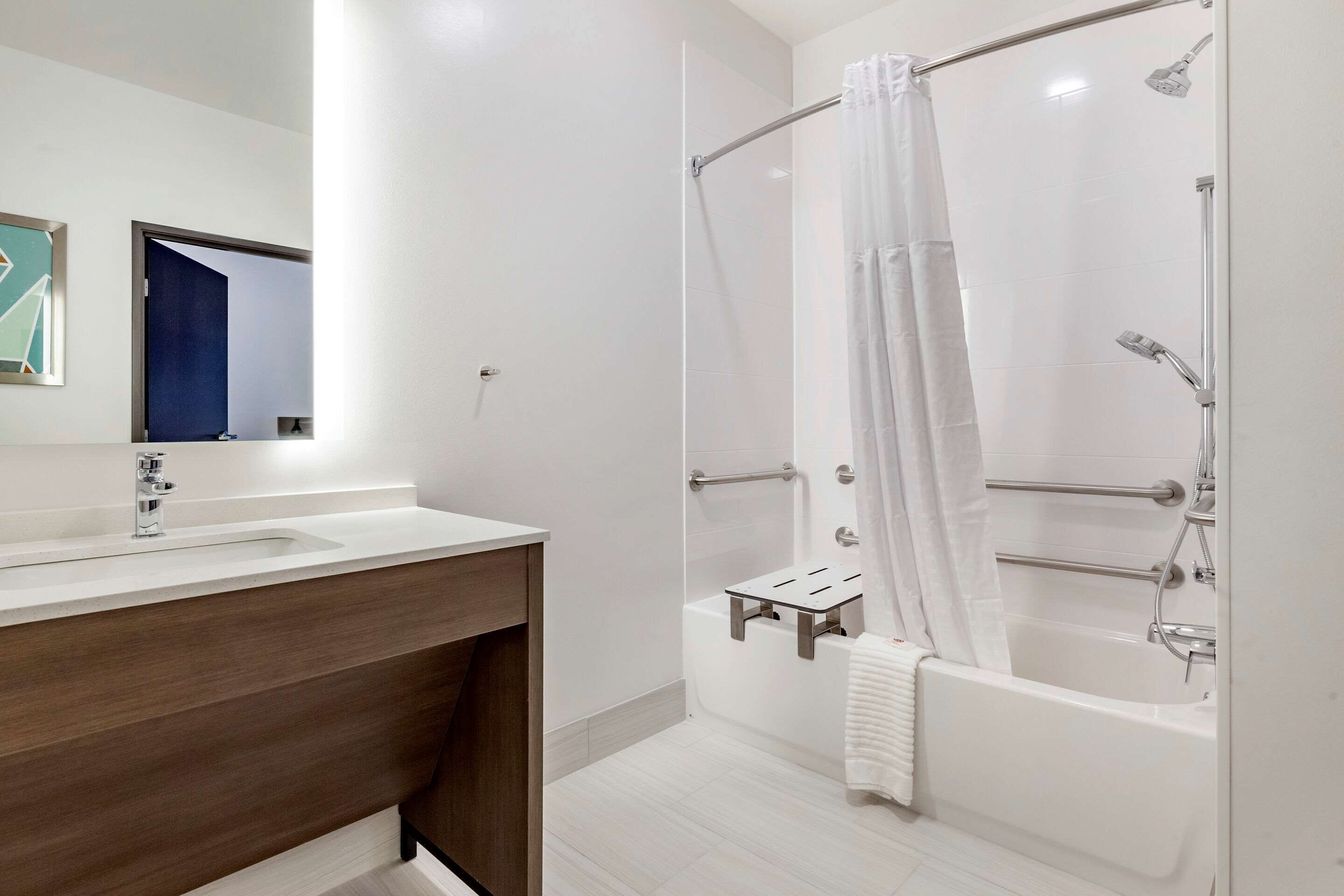 suite, 2 queen beds, accessible, non smoking | premium bedding, desk, laptop workspace, iron/ironing board