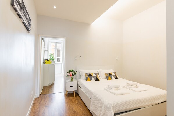 Standard-Apartment, 1 Schlafzimmer | 1 Schlafzimmer, Bügeleisen/Bügelbrett, kostenloses WLAN, Bettwäsche