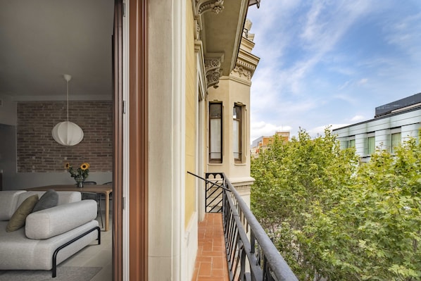 Comfort Apartment, City View | View from room - Aspasios Garden Apartments (Barcelona)