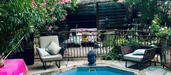Charming artist's house.