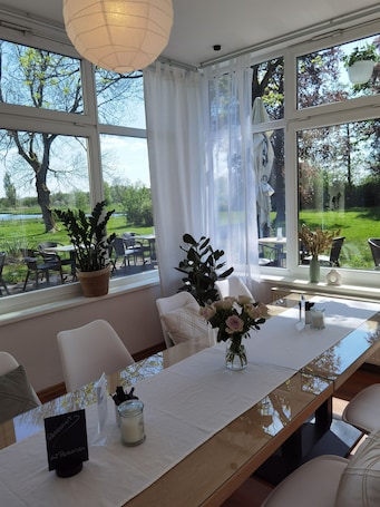 Dining. Rural apartment surrounded by beautiful meadows