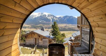 Chalet Vista - Pyrénées 2000 Bolquère: luxury with a view of the Cambre D'Aze