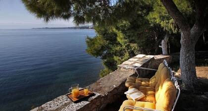 Sea Shore Vacation Villa, RedRock, Attika,Corinth, Aegean, Greece, Mediterranean