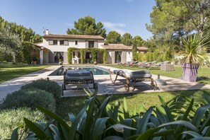 Pool - Vacation rental house with pool LOURMARIN LS2-385 (Lourmarin)