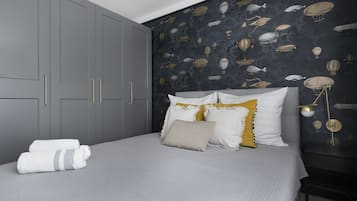 Apartamento design | 1 quarto, individualmente decorados, individualmente mobiliados