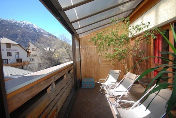 Property grounds - Apartment Les Crocus 14pers 180m² Pied des pistes, veranda (LA SALLE LES ALPES)