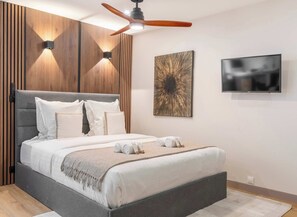 Strykejern/-brett, reiseseng for barn, wi-fi og sengetøy