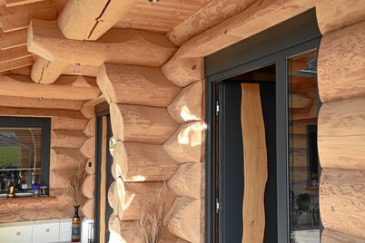 Apartment in the Canada log cabin