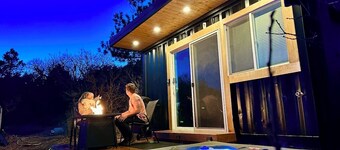 Modern Container Tiny Home • Private Hot Tub