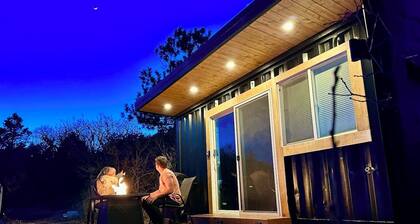 Modern Container Tiny Home • Private Hot Tub