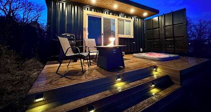 “The Classic” Container Home, Private Hot Tub