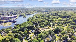 Aerial view - Downtown Brunswick New Look Old Charm Next to Bowdoin (Brunswick)
