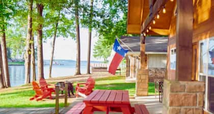Lakefront Cabin w/ Private Pier & Firepit