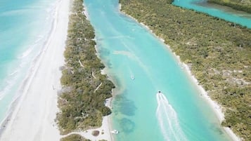 Sun loungers, beach towels