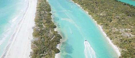 Sun loungers, beach towels