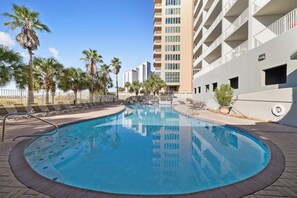 Indoor pool, a heated pool